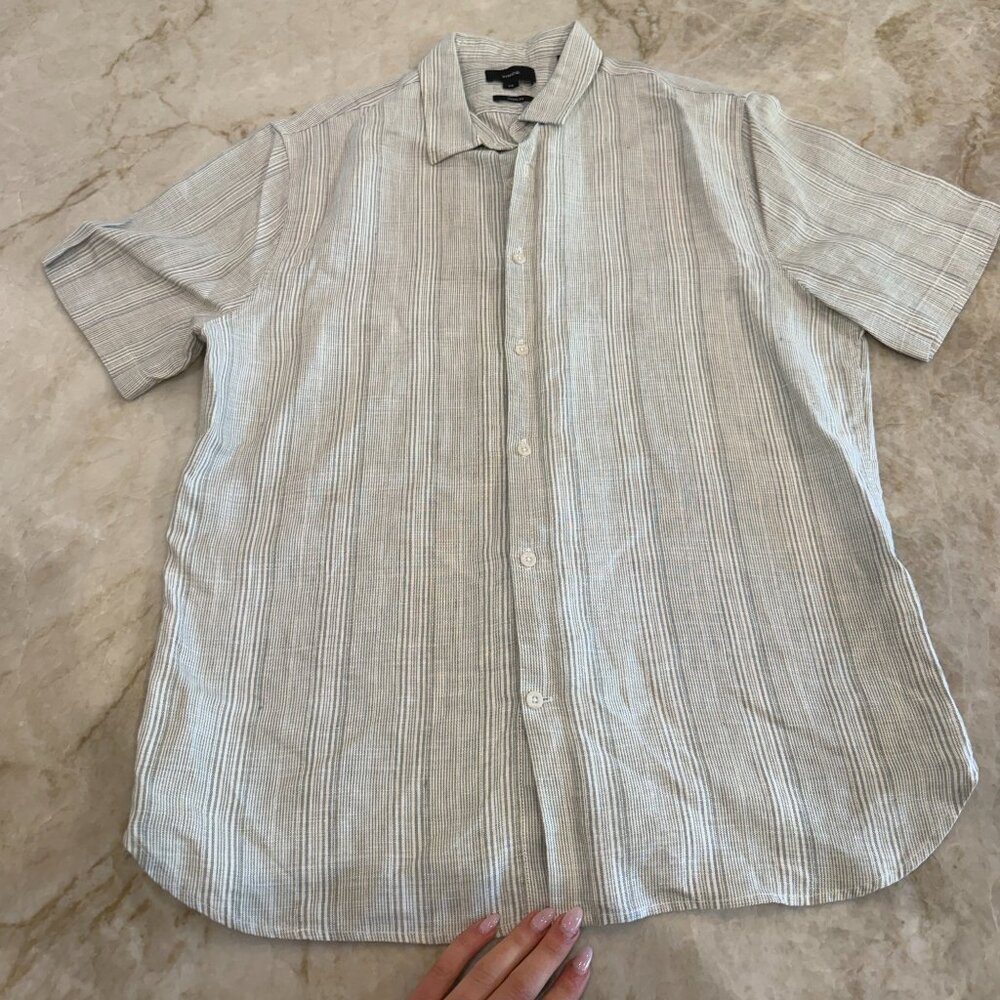 VINCE Short Sleeve Button Down